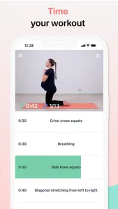 Pregnancy workouts. 9 months screenshot 3