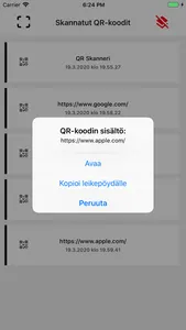 QR Skanneri screenshot 2