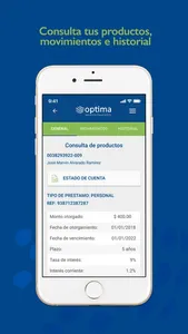 Optima Movil screenshot 3