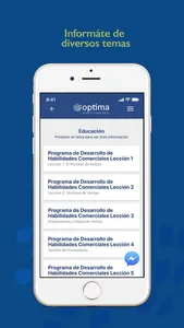 Optima Movil screenshot 5