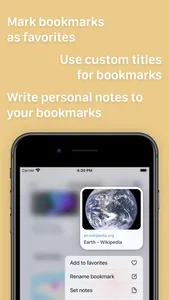 Bookmarks – Save for later screenshot 4