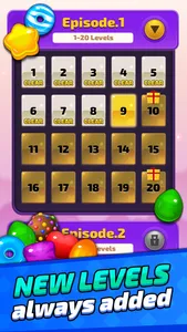 Sugar Land-Sweet Match3 Puzzle screenshot 0