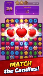 Sugar Land-Sweet Match3 Puzzle screenshot 1