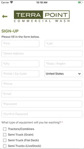 Terrapoint Commercial Wash screenshot 3