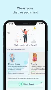 MindReset - Just 2 min a day! screenshot 1