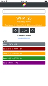 TYPING TEST by QuestionBank screenshot 5