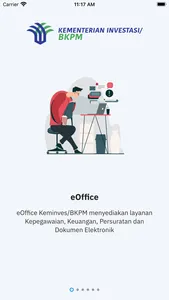 E-Office Keminves/BKPM screenshot 1