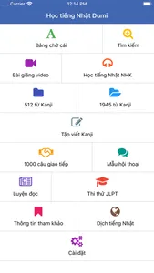 Học tiếng Nhật Dumi screenshot 0