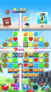 Candy Stack Jewels - Match 3 screenshot 1