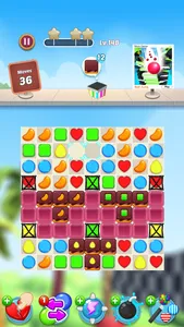 Candy Stack Jewels - Match 3 screenshot 2