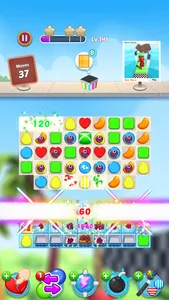 Candy Stack Jewels - Match 3 screenshot 3