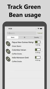 Bean Tracker screenshot 4