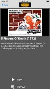 Martial Arts Movie Channel screenshot 1