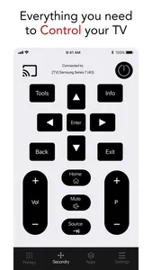 Smart TV Remote for Samsung. screenshot 1