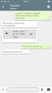 Mobivisor Messaging screenshot 5