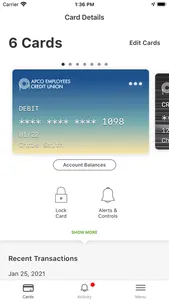 APCOCU Card Manager screenshot 1