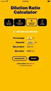 Dilution Ratio Calculator screenshot 3