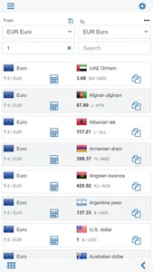 Unit converter MxUnit Pro screenshot 2