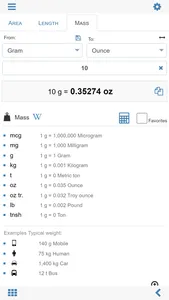 Unit converter MxUnit Pro screenshot 8