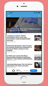 Native American News screenshot 1