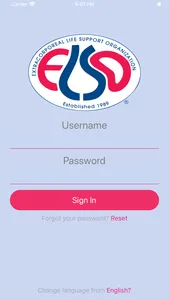 ELSO Application screenshot 0