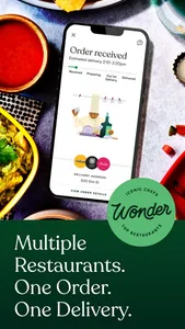 Wonder: Food Delivery screenshot 0