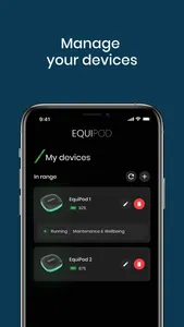 EquiPod Bluetooth Control screenshot 1