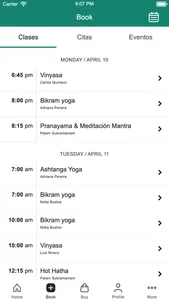 Barquillo Hot Yoga screenshot 1