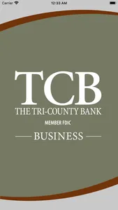 Tri-County Bank Business screenshot 0