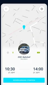 caruso carsharing screenshot 3