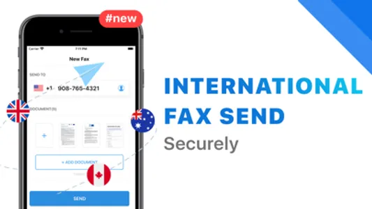 Fax App to Send Documents screenshot 1