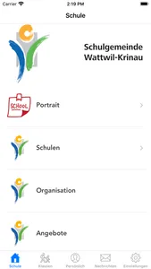 Schule Wattwil-Krinau screenshot 1