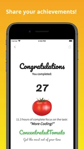 ConcentratedTomato Focus Timer screenshot 6