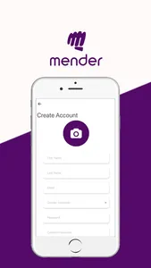 Mender App screenshot 2