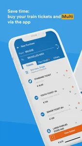 SNCB/NMBS: Timetable & tickets screenshot 2
