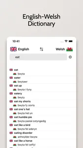 Welsh-English Dictionary screenshot 0