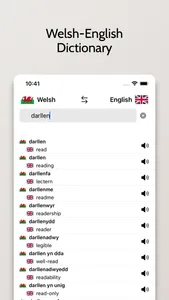 Welsh-English Dictionary screenshot 2