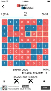 Binary Blocks screenshot 1