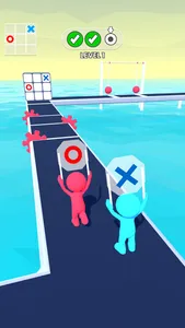 Tic-Tac-Toe Race: Stickman Run screenshot 2