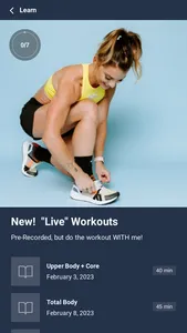 MYLF Fitness screenshot 3