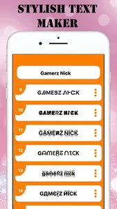 Nickname Generator: Fancy Text screenshot 4