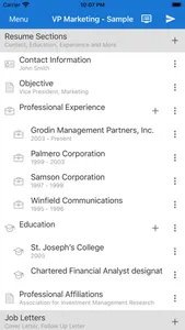 Got Resume Builder screenshot 0
