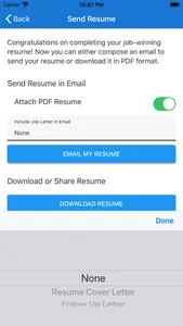 Got Resume Builder screenshot 3