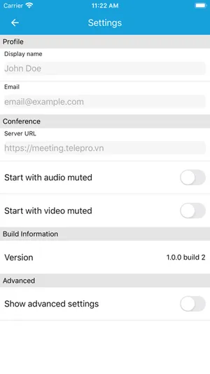 TelePro - Meeting screenshot 2