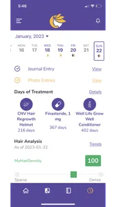 MyHairCounts screenshot 7