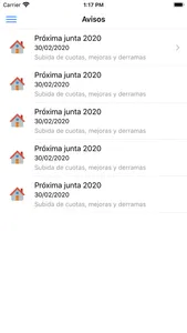 Infoter Comunidades screenshot 2