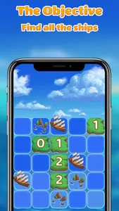 Islands and Ships logic puzzle screenshot 2