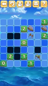 Islands and Ships logic puzzle screenshot 6