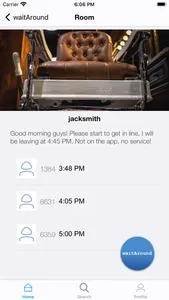 waitAround Clients screenshot 1