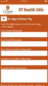 UT Health SAfe screenshot 3